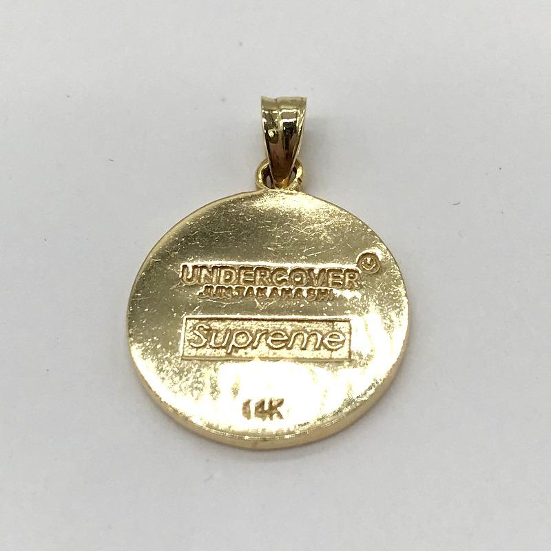 Supreme UNDERCOVER 14k パブリックエネミー ネックレストップ Supreme UNDERCOVER 14k パブリックエネミー ネックレストップ