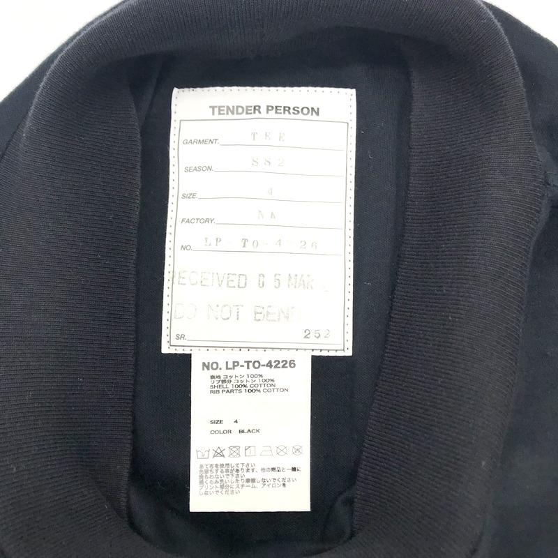 TENDER PERSON（テンダーパーソン） TENDER PERSON Tシャツ LP-TO-4226