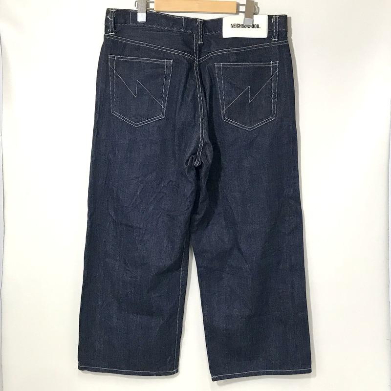 NEIGHBORHOOD デニムパンツ 美品 241XBNH-PTM01 RIGID DENIM DP WIDE 