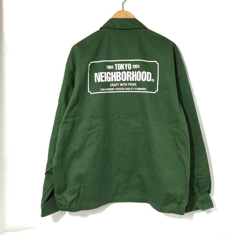 NEIGHBORHOOD ワークジャケット 24SS ZIP WORK JACKET 241TSNH NEIGHBORHOOD ワークジャケット 24SS ZIP WORK JACKET 241TSNH
