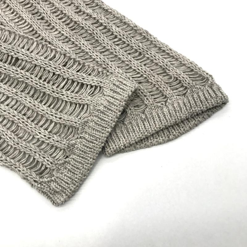 NVRFRGT（ネヴァーフォーゲット） カーディガン COTTON OPEN KNIT