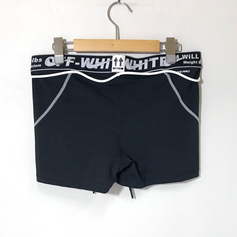 NIKE - ナイキ　オフホワイト　ランニングパンツ NIKE OFF-WHITE ショートパンツ トレーニングウェア ジム