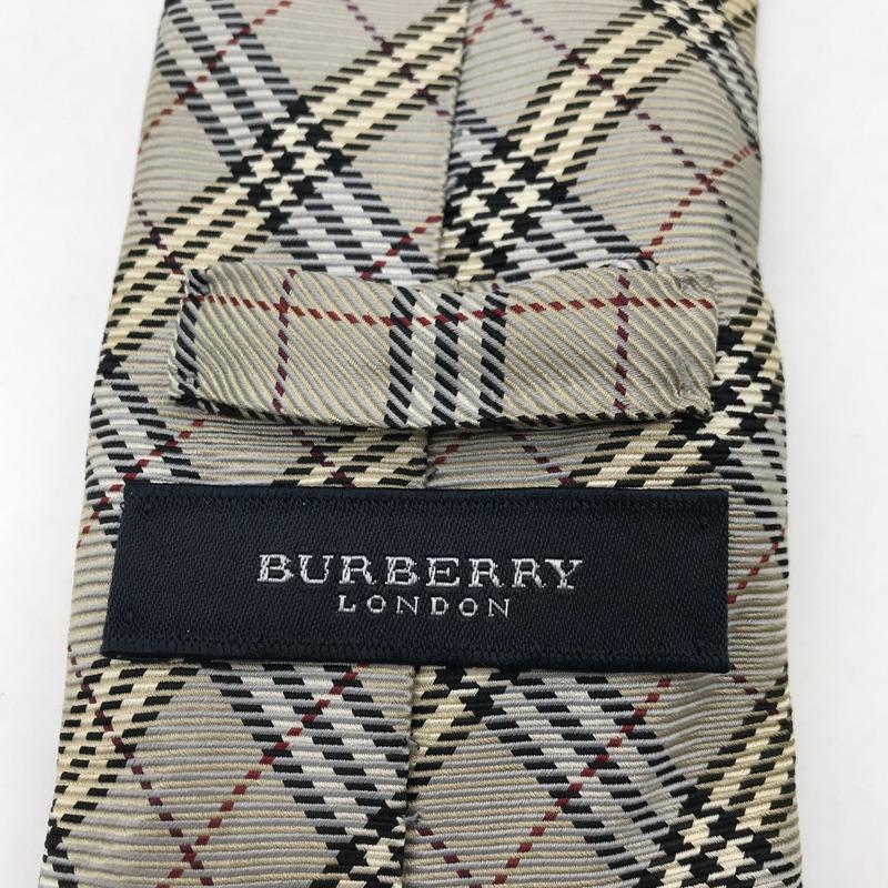 美品 バーバリー ネクタイ ハイブランド ノバチェック柄 光沢 希少 ビジネス 美品 バーバリー ネクタイ ハイブランド ノバチェック柄 光沢