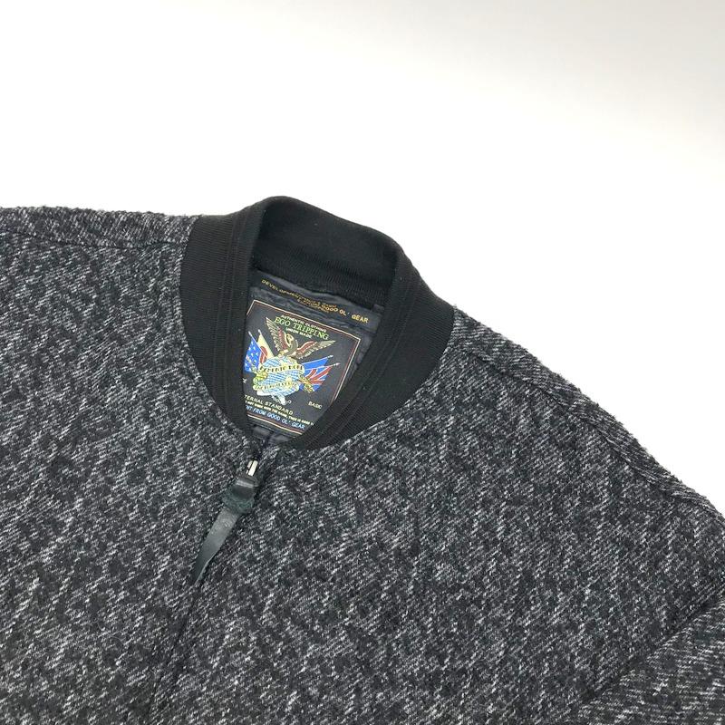 EGO TRIPPING ブルゾン 663155 ひざ丈 ウール コート 日本製 ジップ 
