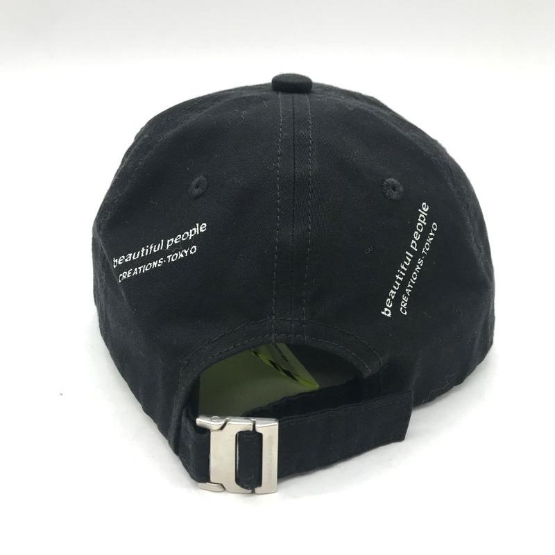 beautiful people 黒レザーキャップ beautiful people（ビューティフルピープル） キャップ 1145511943