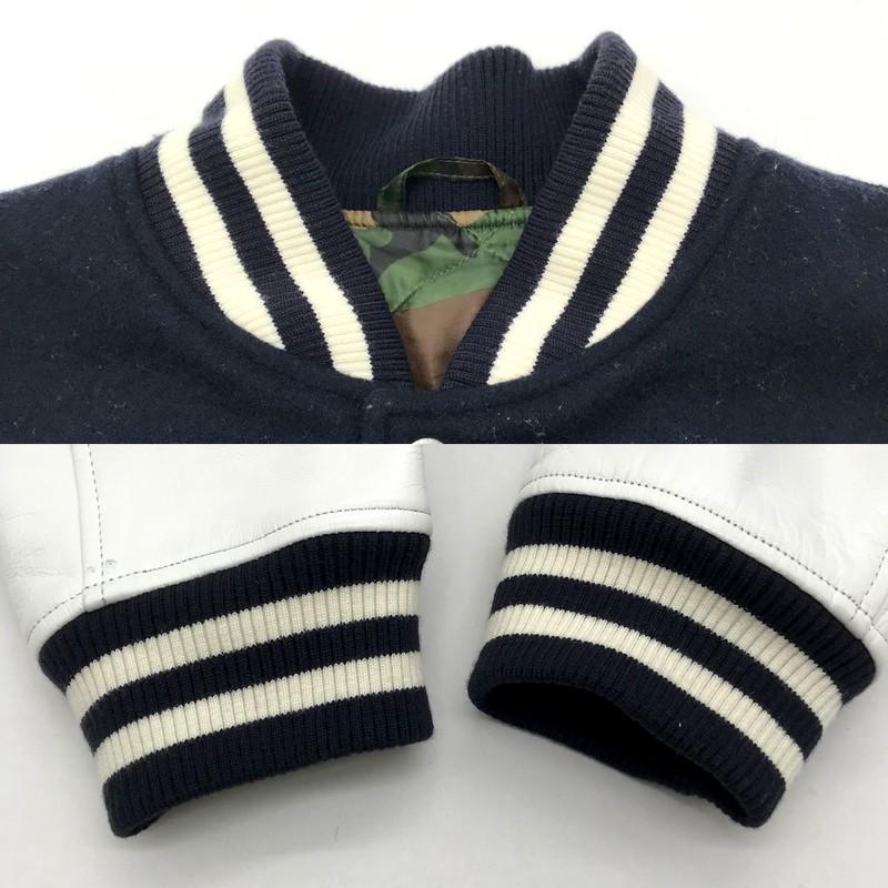 ソフネット　スタジャン　Sophnet. SOPHNET.(ソフネット) / スタジャン/M/ウール/ネイビー/SOPH-167017