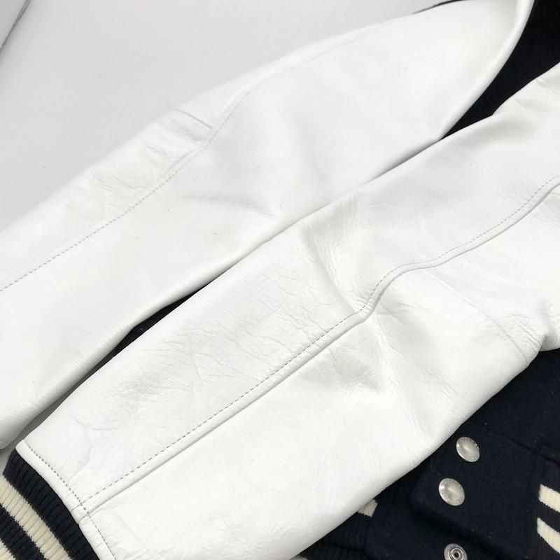 SOPHNET.（ソフネット） SOPHNET スタジャン 裾レザー 切替 スタジアム