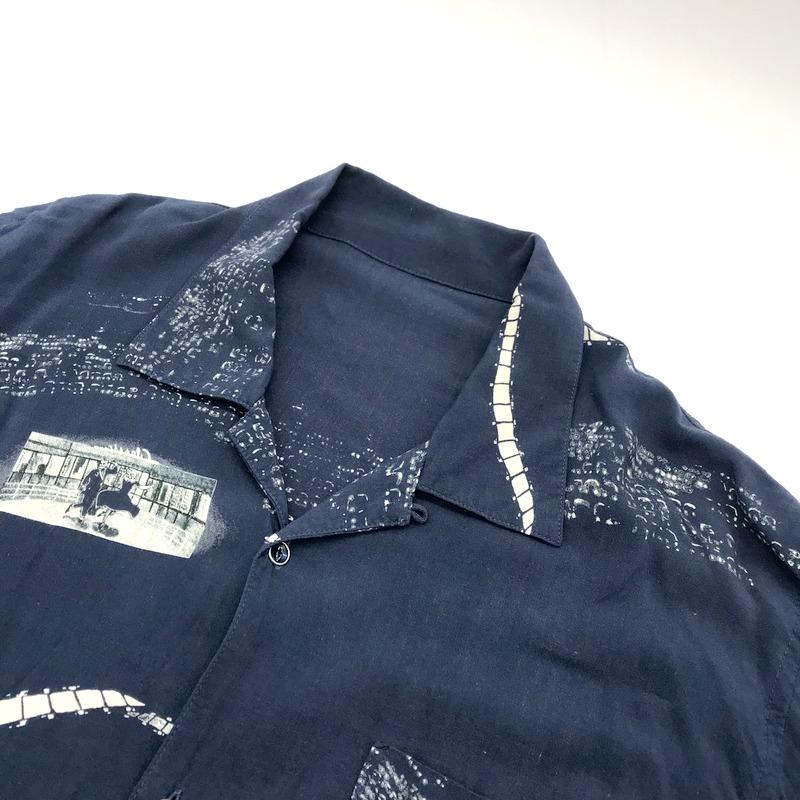 Porter Classic ALOHA LONG SHIRT 月夜の黒 アロハ ロングシャツ Porter Classic ALOHA LONG SHIRT 月夜の黒 アロハ ロングシャツ