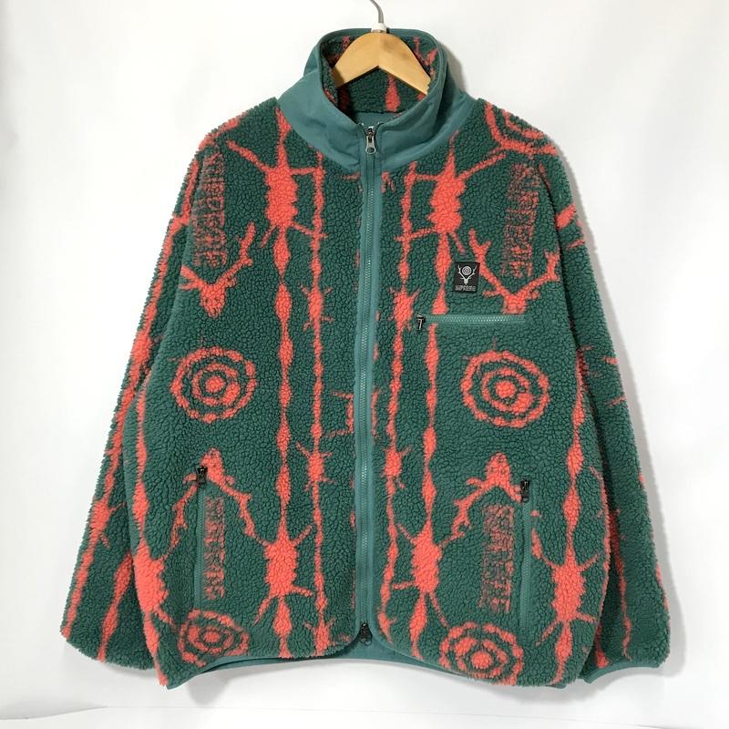 Supreme SOUTH2 21SS フリースジャケット 美品 コラボ ボアジャケット  