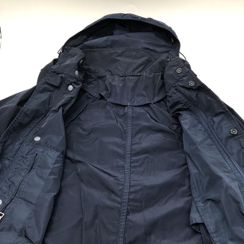 ISSEY MIYAKE MEN ナイロンコート ISSEY MIYAKE コート/ナイロン/NAVY/無地/MENS Mサイズ