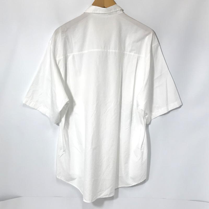 AURALEE 半袖シャツ A23SS03TN ボタンダウンシャツ 無地 ビッグ 