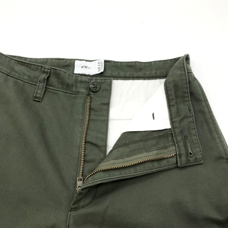 WTAPS チノパンツ 192WVDT-PTM06 TROUSERS COPO TWILL