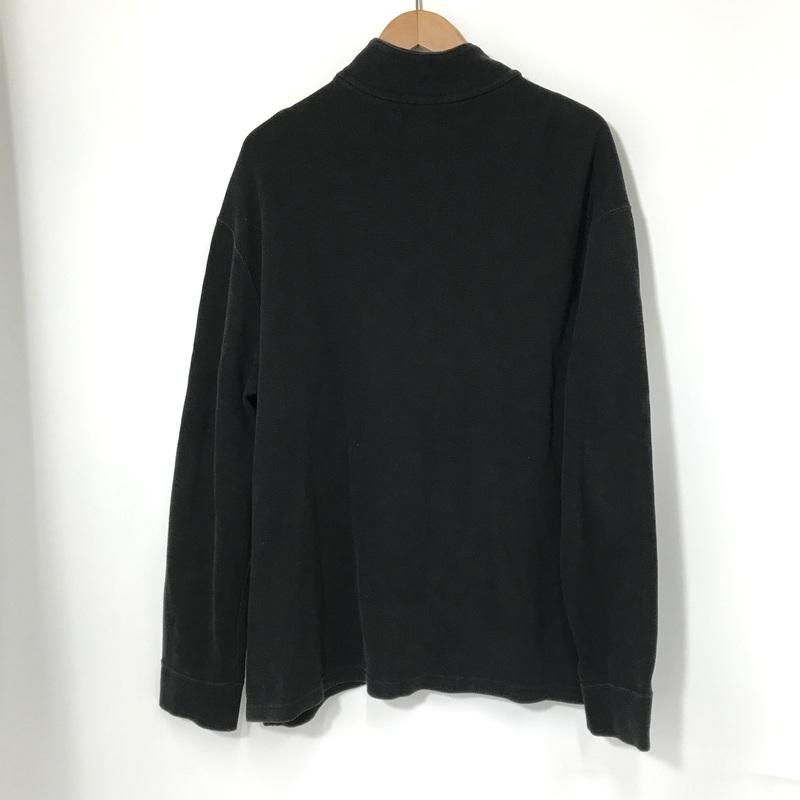 新品未使用 POLO ラルフローレン メンズ ハーフジップ ブラック S POLO RALPH LAUREN（ポロ・ラルフローレン） 大きいサイズ メンズ