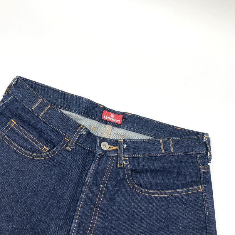 HELLRAZOR デニムパンツ 美品 ジーンズ Gパン DENIM PANTS カジュアル 