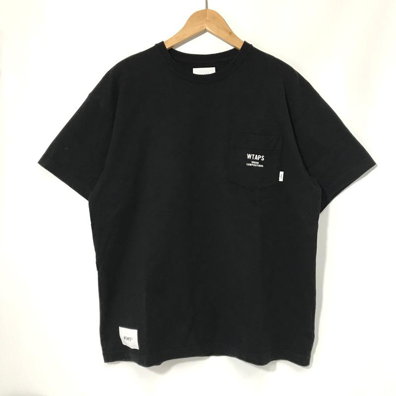 WTAPS Tシャツ 半袖 カットソー 241ATDT-CSM23 古着 ロゴ バック  