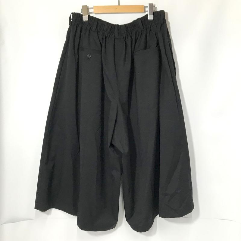 Yohjiyamamoto ワイドキュロットハイウエストパンツ