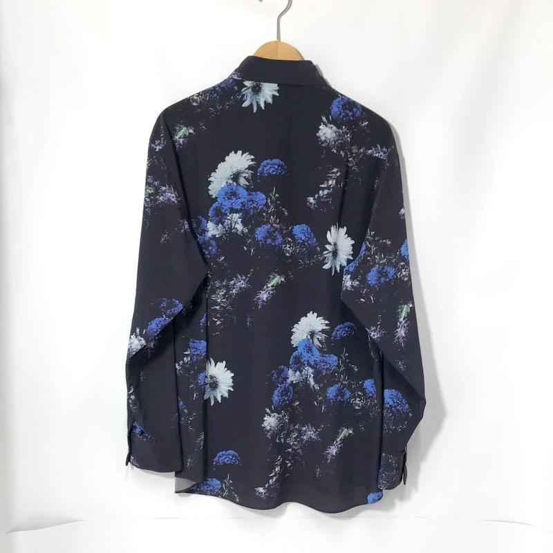 LAD MUSICIAN シャツ 美品 2223-113 DECHINE BIG SHIRT INKJET 長袖 