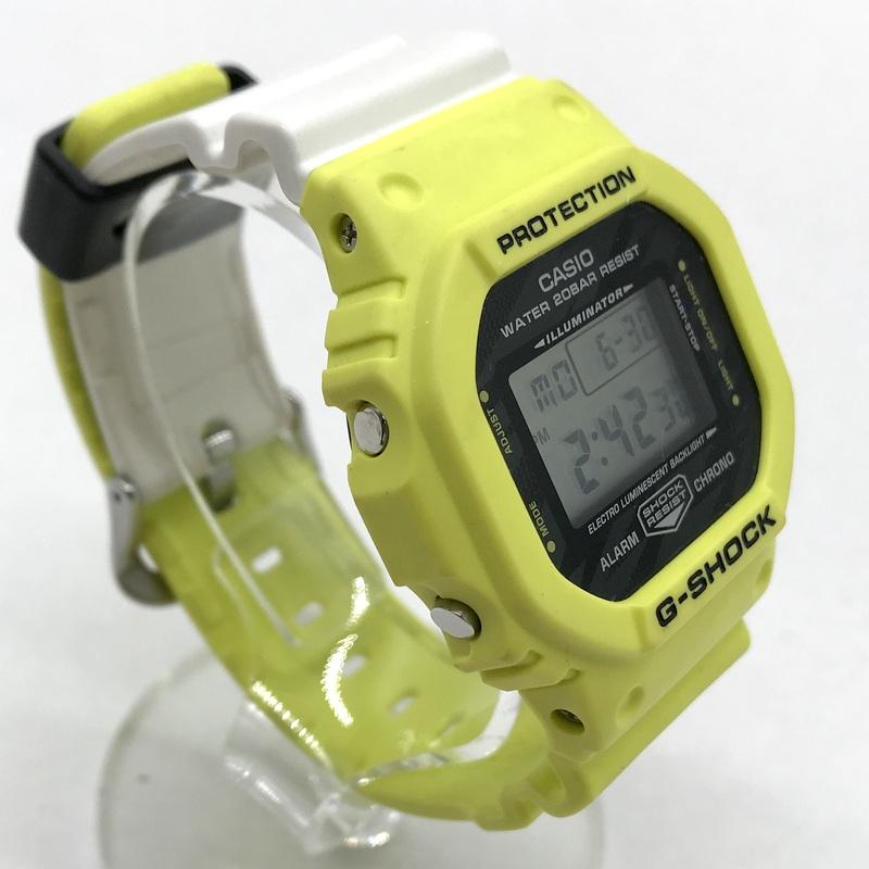CASIO（カシオ） 腕時計 G-SHOCK DW-5600TGA メンズ イエロー ホワイト