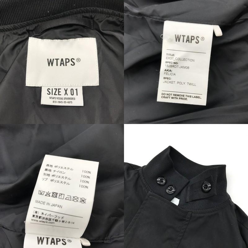 WTAPS フェリシアジャケット FELICIA JACKET POLY TWILL 182BRDT WTAPS フェリシアジャケット FELICIA JACKET POLY TWILL 182BRDT