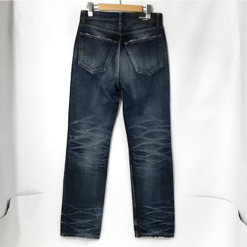 BALENCIAGA バレンシアガ ネイビー ユニセックスパンツ 超美品 楽天市場】バレンシアガ BALENCIAGA サイズ:S 767983 TNW65