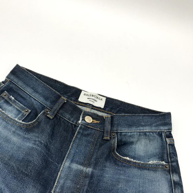 BALENCIAGA 21ss ラージワイドデニムパンツ BALENCIAGA 21ss ラージワイドデニムパンツ Balenciaga Large