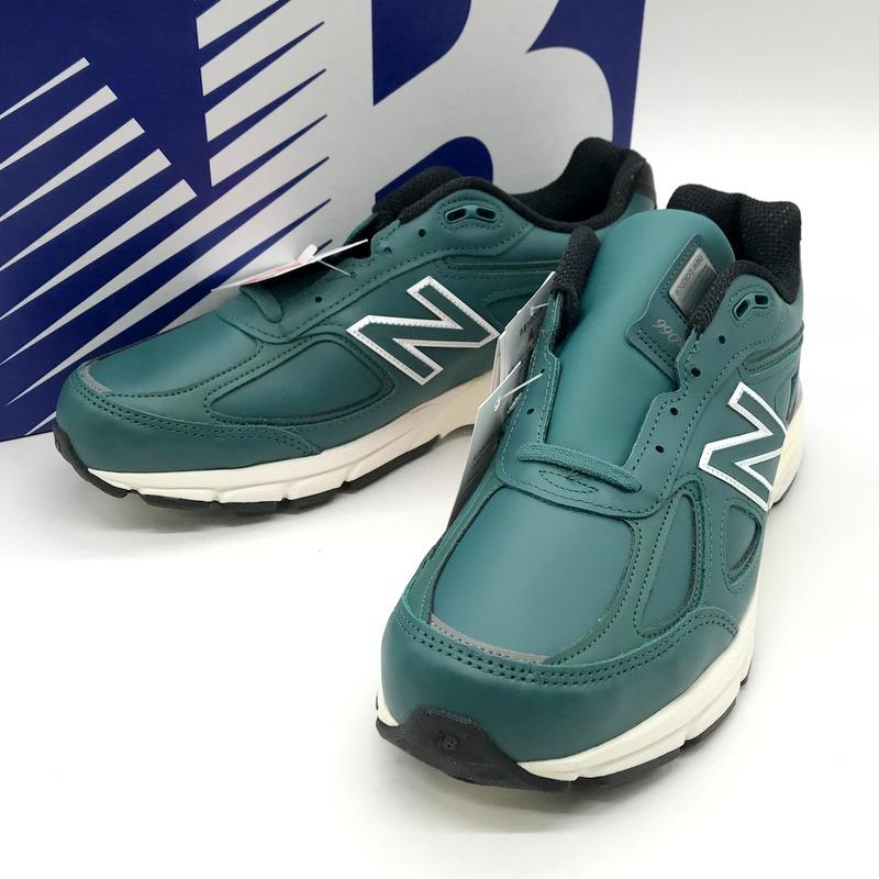 New Balance スニーカー 新品同様 U990TW4 ローカット シューズ Nロゴ  