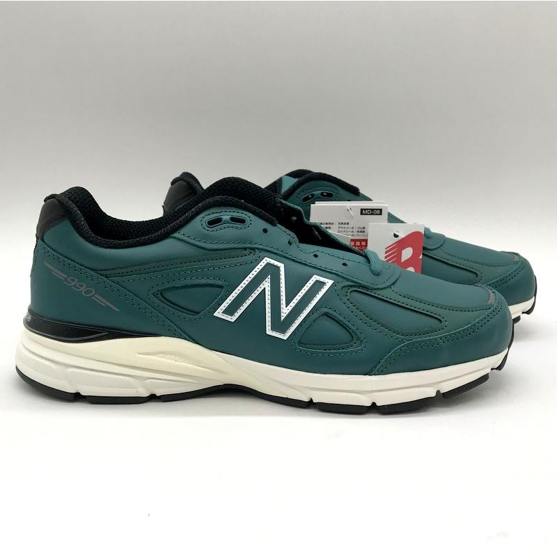 New Balance スニーカー 新品同様 U990TW4 ローカット シューズ Nロゴ 