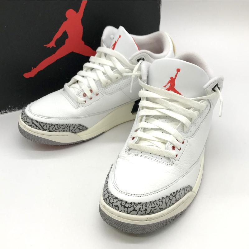 エアジョーダン 3 レトロ サミット ホワイトDN3707-100 スニーカー Nike Air Jordan 3 Retro 