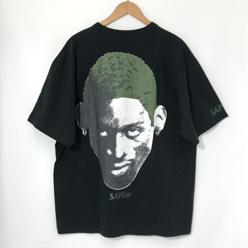 SAPEur サプール ロッドマン Tシャツ ブラック