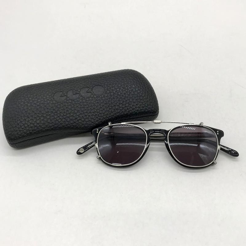 Garrett Leight GLCO ギャレットライト ウェリントンサングラス GLCO ギャレットライト クリップオンサングラス メガネ 眼鏡