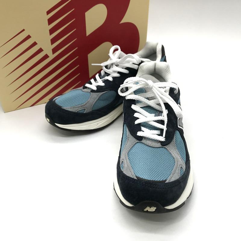 New Balance newbalance スニーカー 990V3 Navy Castlerock M990TE3 箱  