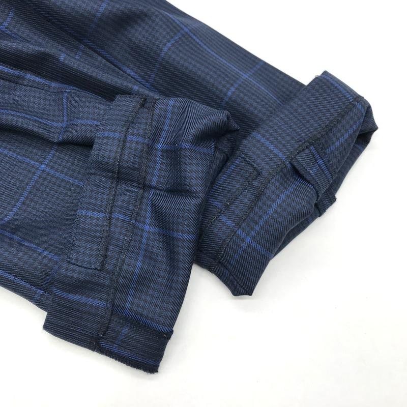 美品】ブラックレーベルクレストブリッジ スーツ REDA チェック 3P 紺