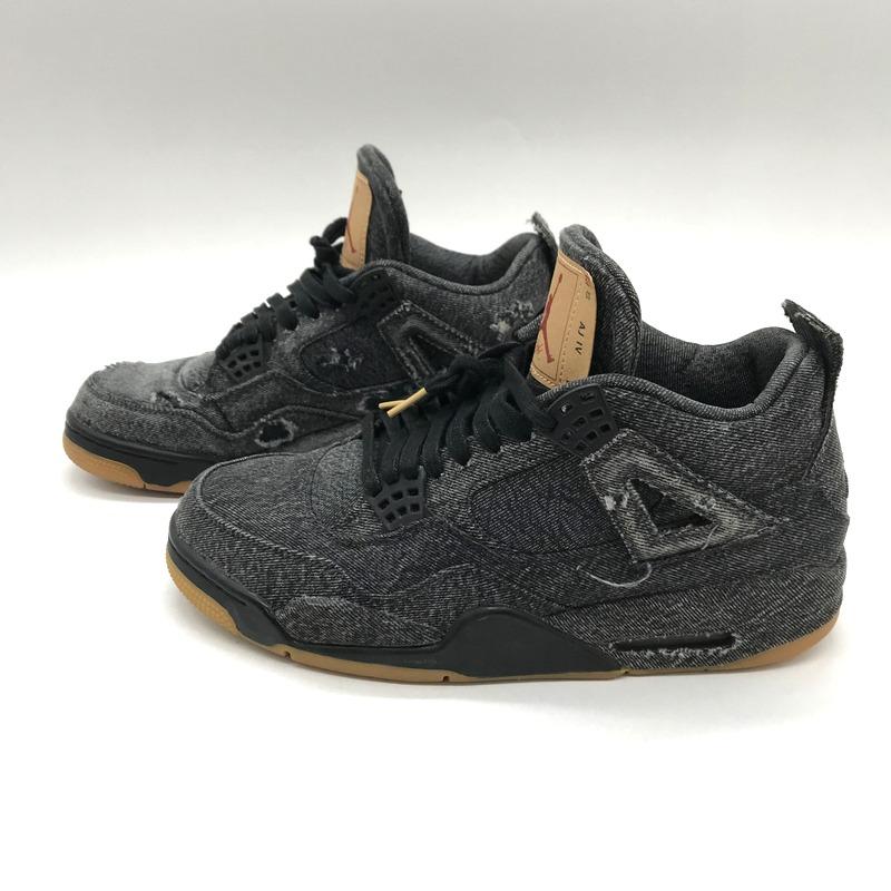 NIKE Nike Levis スニーカー Air Jordan 4 Black Denim AO2571 NIKE Nike Levis スニーカー Air Jordan 4 Black Denim AO2571