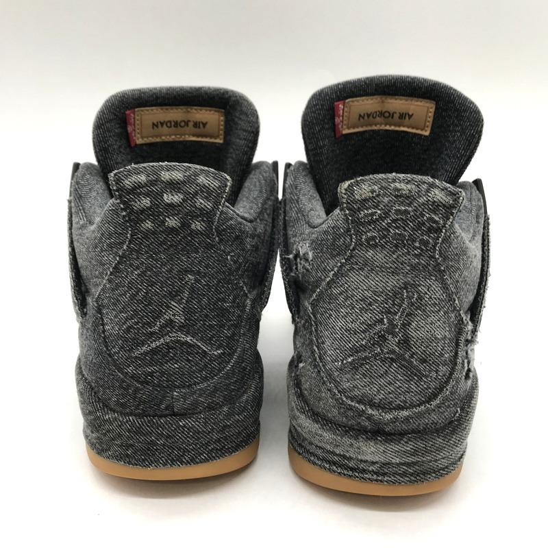 NIKE Nike Levis スニーカー Air Jordan 4 Black Denim AO2571 NIKE Nike Levis スニーカー Air Jordan 4 Black Denim AO2571