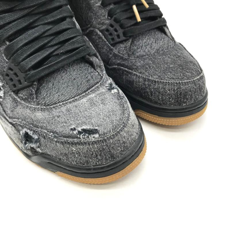 NIKE Nike Levis スニーカー Air Jordan 4 Black Denim AO2571 NIKE Nike Levis スニーカー Air Jordan 4 Black Denim AO2571