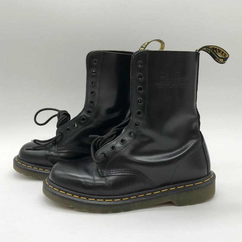 Dr.Martens 10ホール ブーツ レースアップブーツ レザー シューズ 革靴 