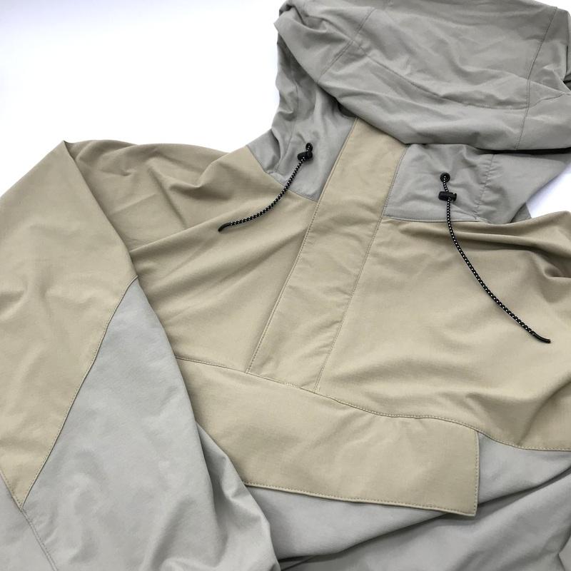 Acy エイシー NYLON ANORAK ジャケットBEIGE 04 XL