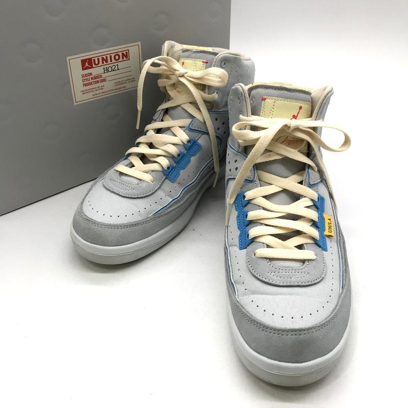 NIKE UNION Nike スニーカー Air Jordan 2 Grey Fog DN3802-001 NIKE UNION Nike スニーカー Air Jordan 2 Grey Fog DN3802-001