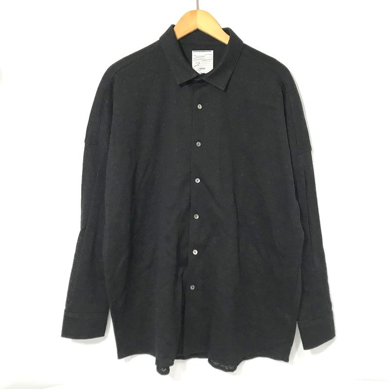 SHAREEF レースシャツ LACE JQ L/S SHIRTS 23313032 長袖 古着 透け感 