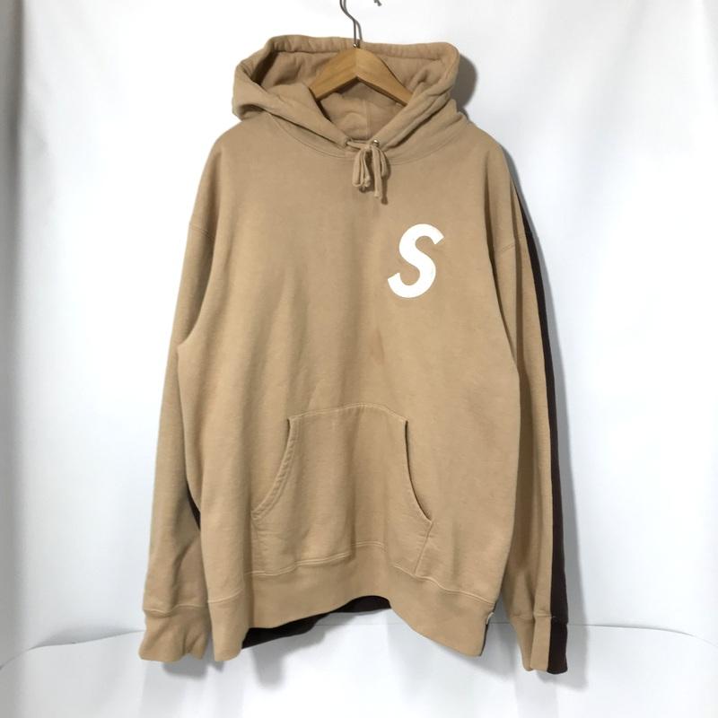 Supreme パーカー Sロゴ ツートン フーディ バイカラー 刺繍 裏 Supreme パーカー Sロゴ ツートン フーディ バイカラー 刺繍 裏