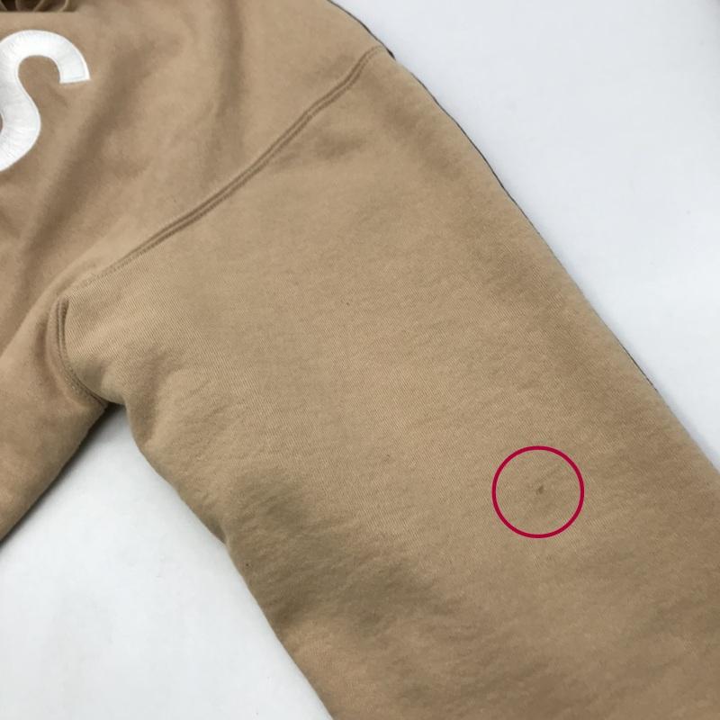 Supreme パーカー Sロゴ ツートン フーディ バイカラー 刺繍 裏 Supreme パーカー Sロゴ ツートン フーディ バイカラー 刺繍 裏