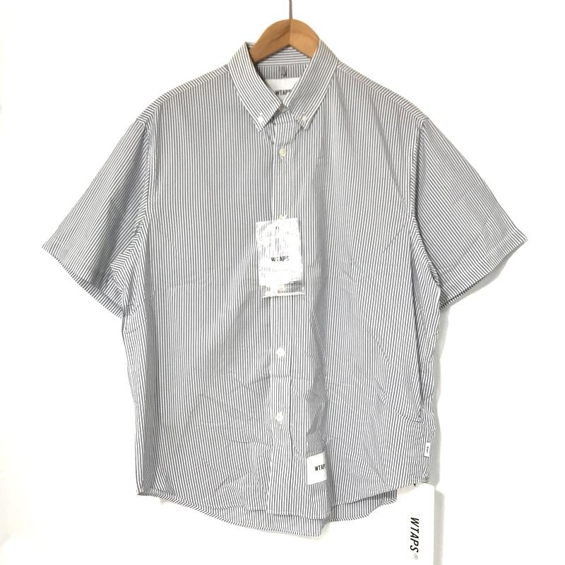 WTAPS ボタンダウンシャツ 24SS 241TQDT-SHM04 半袖シャツ WTAPS ボタンダウンシャツ 24SS 241TQDT-SHM04 半袖シャツ