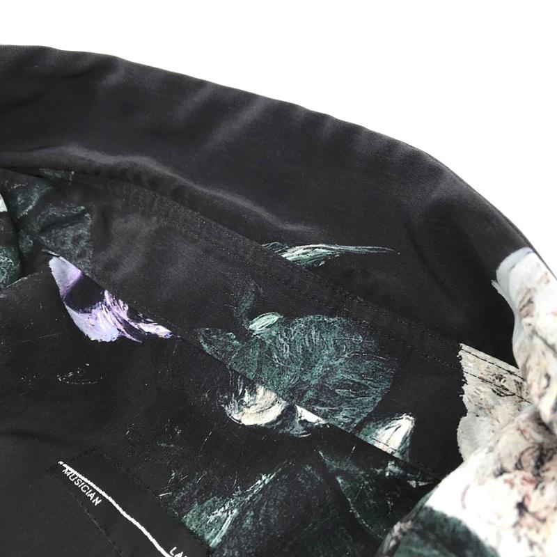 LAD MUSICIAN 長袖シャツ 2117-105 フラワービッグシャツ 花柄 バラ  