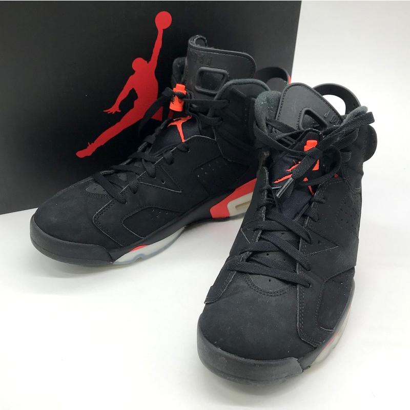 NIKE スニーカー AIR JORDAN 6 RETRO OG BLACK INFRARED タグ付 38664 
