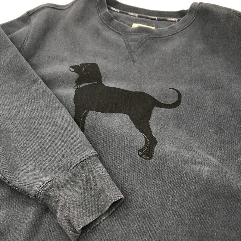 REVERSE WEAVE THE BLACK DOG スウェット トレーナー SWT 犬 REVERSE WEAVE THE BLACK DOG スウェット トレーナー SWT 犬