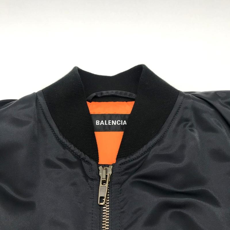 BALENCIAGA ボンバージャケット MA-1フライトジャケット 刺繍 BALENCIAGA ボンバージャケット MA-1フライトジャケット 刺繍