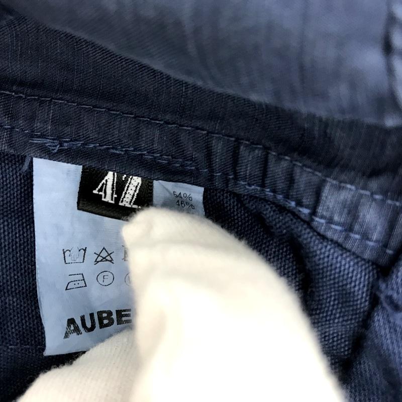 AUBERGE（オーベルジュ） ワークパンツ ワイドパンツ リネン 日本製
