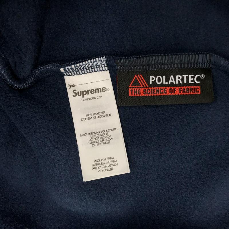 Supreme ハーフジップ プルオーバー 美品 フリース パーカー Supreme ハーフジップ プルオーバー 美品 フリース パーカー