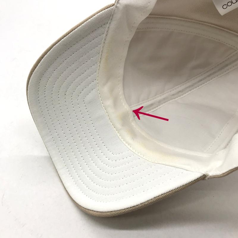 【お値引き】クレージュ　キャップ courreges（クレージュ） コットンロゴキャップ 帽子 ぼうし 野球帽