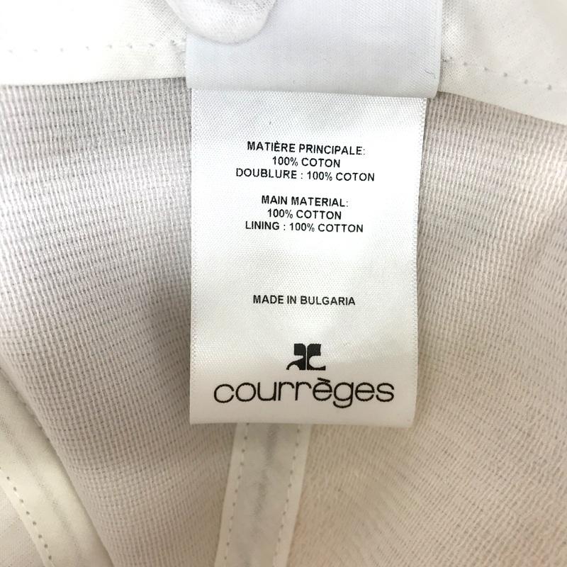 courreges（クレージュ） コットンロゴキャップ 帽子 ぼうし 野球帽